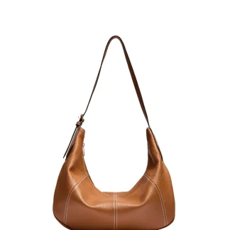 Lancel Sac Bandoulière Victoire Camel Femme