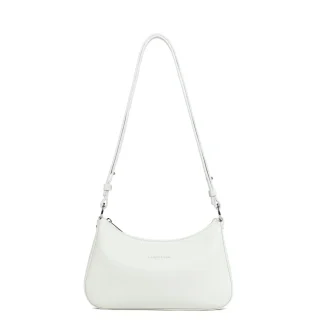 Lancaster Sac trotteur Zippé Suave Ace Blanc Cassé