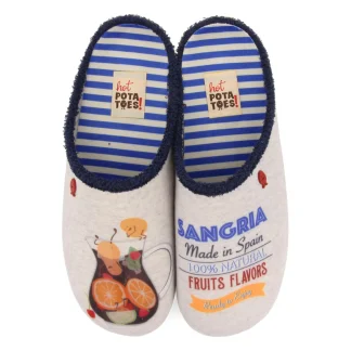 Abaete grey slippers